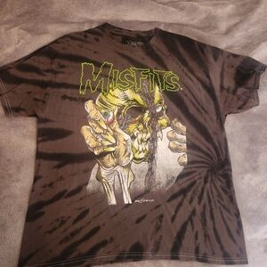 Misfits Tie-dye Pushead shirt